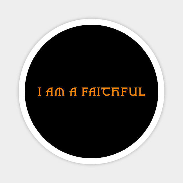 I am a faithful Magnet by Suzy Shackleton felt artist & illustrator